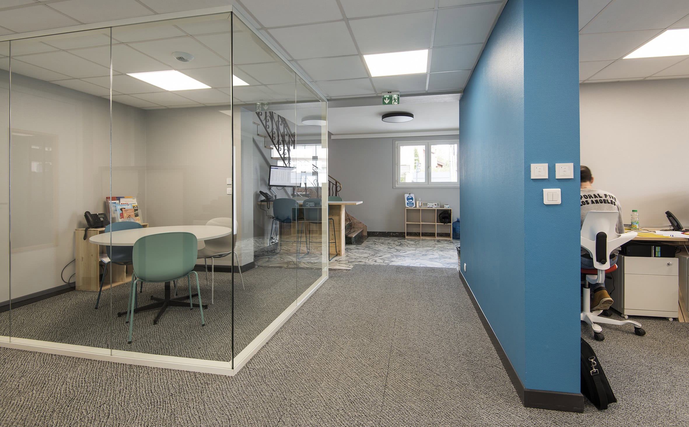 petit espace de discussion et travail