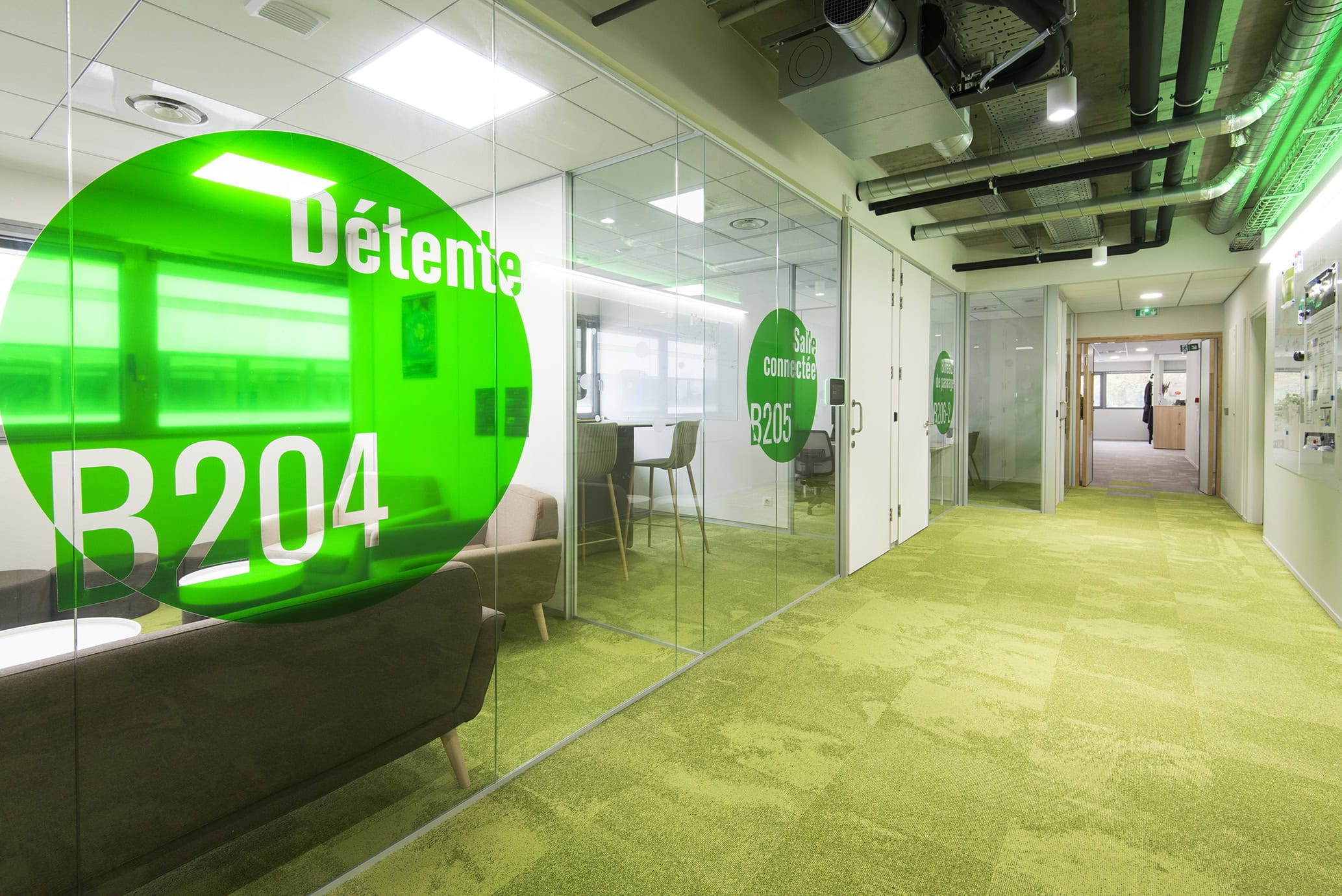 plusieurs espace détente