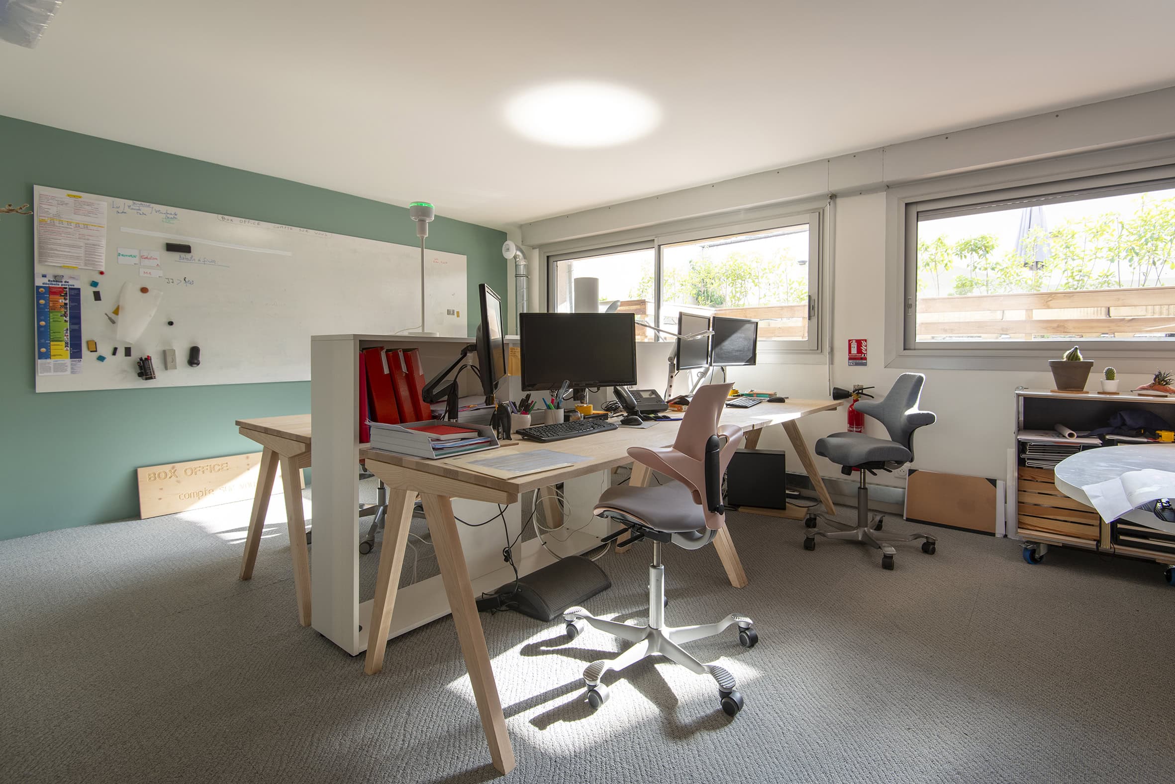 bureaux dans une entreprise