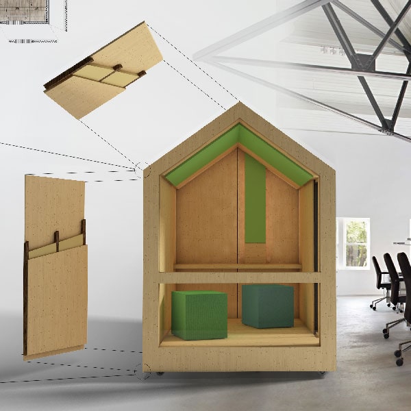 Cabane en bois Vendredi